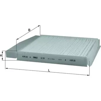 Kabinový filtr MAHLE Filtr - vzduch v interiéru MAO LA 54