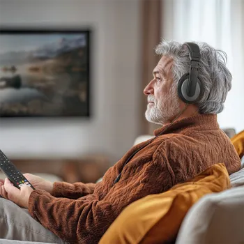 Sluchátka Hama sluchátka Shell II, uzavřená, černá/stříbrná (221781)