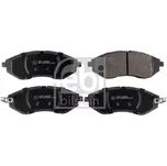 FEBI Sada brzdových destiček - kotoučová brzda FB 16721