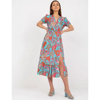 Dámské šaty Šaty DHJ SK 7006 4.37 modrá jedna velikost