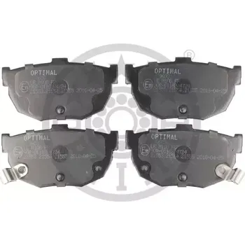 Brzdový systém OPTIMAL Sada brzdových destiček OPT BP-09603