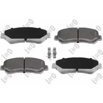 Brzdová destička LORO Sada brzdových destiček LOR 231-01-057