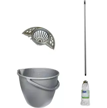 mop Mop souprava stříbrná