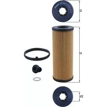 Olejový filtr MAHLE Olejový filtr MAO OX 1351D