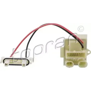 Ventilátor topení a klimatizace TOPRAN Odpor vnitřního tlakového ventilátoru TPR 701 413