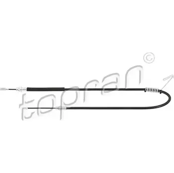 Lanko parkovací brzdy TOPRAN Tažné lanko parkovací brzdy TPR 304 673