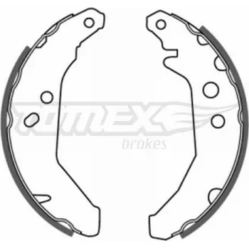 Brzdová čelist TOMEX Brakes Sada brzdových čelistí TMX TX 20-66