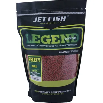Nástraha Legend Range - Pelety 1kg - 4mm : CHILLI