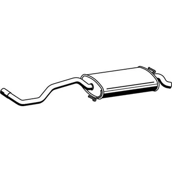 Zadní díl výfuku Starline Koncový díl výfuku 38.14.400