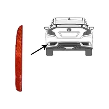 Osvětlení SPZ VAN WEZEL Odrazka VAW 2590939