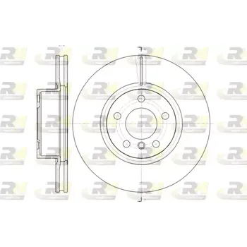 Brzdový kotouč ROADHOUSE Brzdový kotouč - 328 mm RDH 61454.10