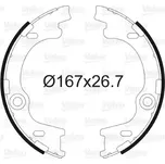 VALEO Sada brzdových čelistí parkovací brzdy VA 564186