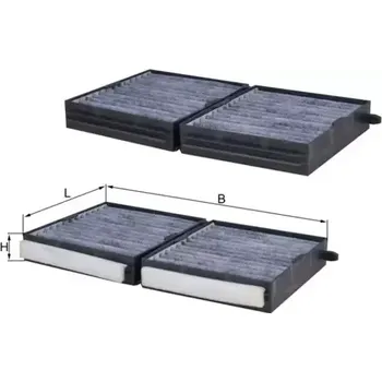 Kabinový filtr MAHLE Filtr - vzduch v interiéru MAO LAKG 113/S