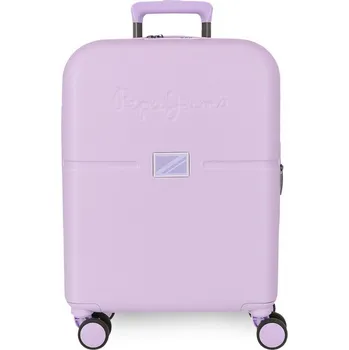 JOUMMA BAGS ABS Cestovní kufr PEPE JEANS ACCENT Lila, 55x40x20cm, 37L, 7698635 (small exp.)