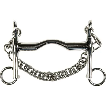 Jezdectví Pákové udidlo HKM, 16 mm, rameno 5 cm , 14,5 cm