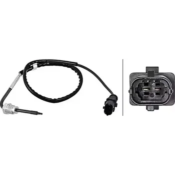 Lambda sonda HELLA Čidlo teploty výfukových plynů HE 6PT358181-961