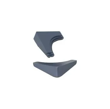 Komponenty PANAS COLOUR plast.rohy ke dnu šedá Zolux 4ks šedá