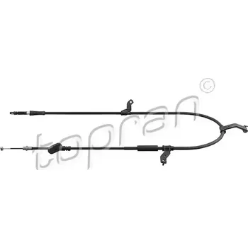Lanko parkovací brzdy TOPRAN Tažné lanko parkovací brzdy TPR 821 040