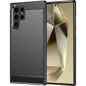 Pouzdro na mobilní telefon Kryt Samsung S24 Ultra černý (obal neboli pouzdro na Samsung S24 Ultra)