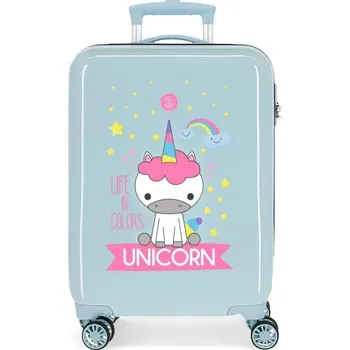 JOUMMA BAGS Luxusní ABS cestovní kufr UNICORN Green, 55x38x20cm, 34L, 4741466 (small)