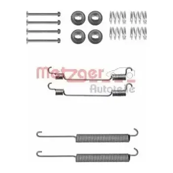 Brzdová čelist METZGER Sada příslušenství brzdové čelisti MTG 105-0806