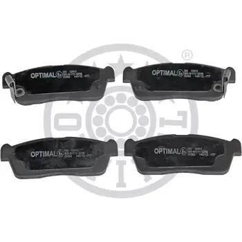 Brzdový systém OPTIMAL Sada brzdových destiček OPT BP-12413