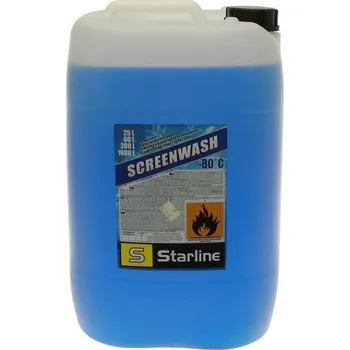 Náplň do chladiče a ostřikovače Starline Zimní směs do ostřikovačů -80 °C 25 l NA SW80-25