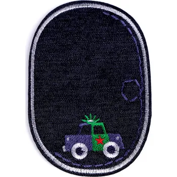 Nažehlovačka / záplata riflová auto