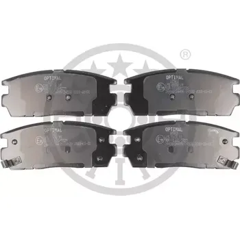 Brzdový systém OPTIMAL Sada brzdových destiček OPT BP-12363