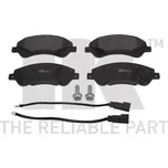 NK Sada brzdových destiček kotoučové brzdy NK 222564