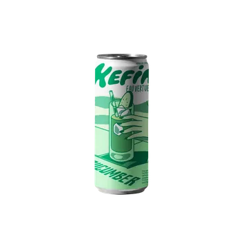 Limonáda Kefir Eau Vertueuse Bio vodní kefír Okurka 250 ml