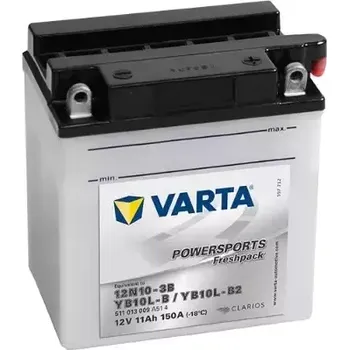 Autobaterie VARTA 11Ah P, s.p.150A, POWERSPORTS Freshpack, 12V, 136x91x146 VT 511013009A514