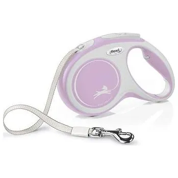 Flexi New Comfort pásek, růžová Provedení: M: délka 5 m, do 25 kg