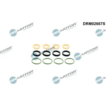 Systém vstřikování Sada tesneni, vstrikovaci tryska Dr.Motor Automotive DRM02667S