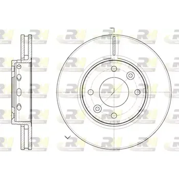 Brzdový kotouč ROADHOUSE Brzdový kotouč - 280 mm RDH 6891.10