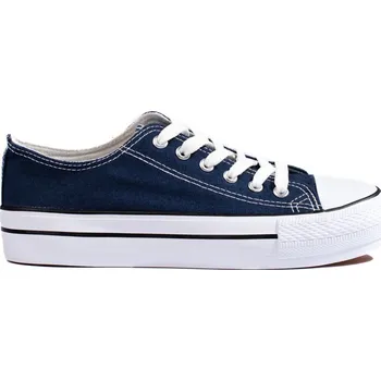 Dámské tenisky Tmavě modré dámské plátěné tenisky XL33D.BL Velikost: 40