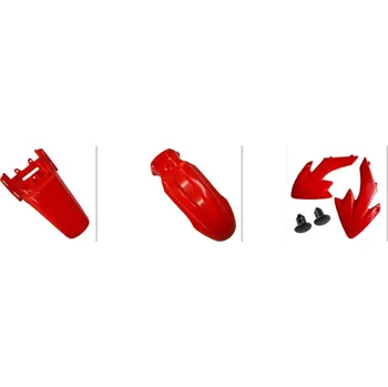 UFO sada plastů HONDA CRF 50 '04-'25 (červená/bílá)