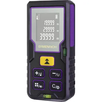 Laserový měřič Ermenrich Reel PLUS GD100 Fialový 84644