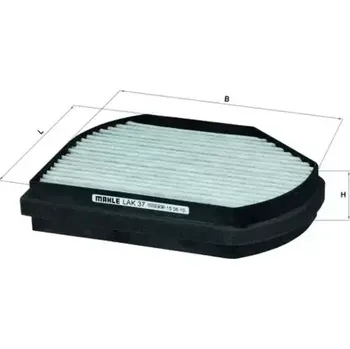 Kabinový filtr MAHLE Filtr vzduchu v interiéru MAO LAK 37