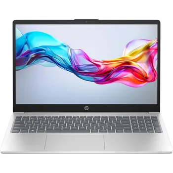 Notebook Notebook HP 15-fd0234nw s procesorem Intel® Core™ i3 i3-1215U, 39,6 cm (15,6"), Full HD, 8 GB DDR4-SDRAM, 256 GB SSD, Wi-Fi 6E (802.11ax), Free DOS, stříbrná
