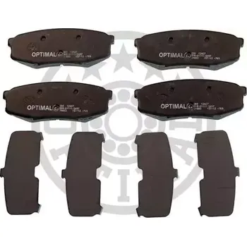 Brzdová destička OPTIMAL Sada brzdových destiček OPT BP-12427