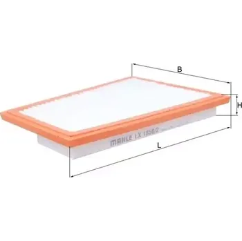 Autodíl MAHLE Vzduchový filtr MAO LX 1850/2
