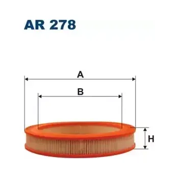 Auto-moto FILTRON Vzduchový filtr FI AR278