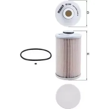 Palivový filtr KNECHT Palivový filtr KNC KX 344D