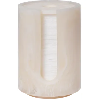 Šperkovnice Ferm Living, Dóza na vatové tampony Mist růžová perleť - Formadore