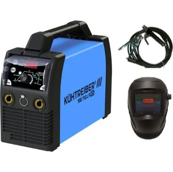 Svářečka Kühtreiber KITin 190 TIG LA RS + kabely 25/5m + kukla