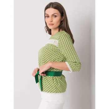 Dámská košile Halenka LK BZ 506156.89P světle zelená S