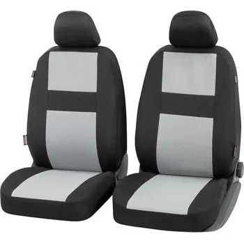 Autodoplněk WALSER Autopotahy GLASGOW, černo-šedé, sada 2ks DO WA13326