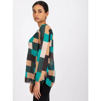 Dámská halenka Halenka-DHJ-BZ-8643.38P-zelená