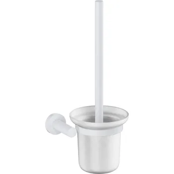 WC štětka Omnires Modern Project záchodová štětka šroubovaný bílá MP60620WM
